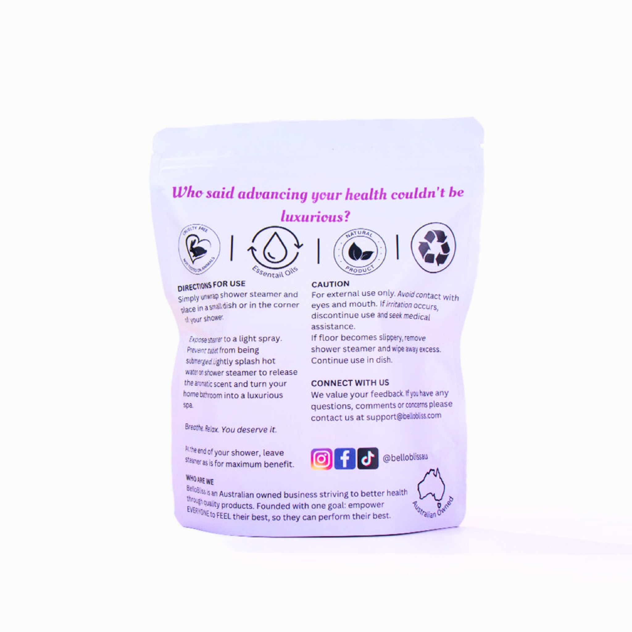 RELAX Shower Steamers