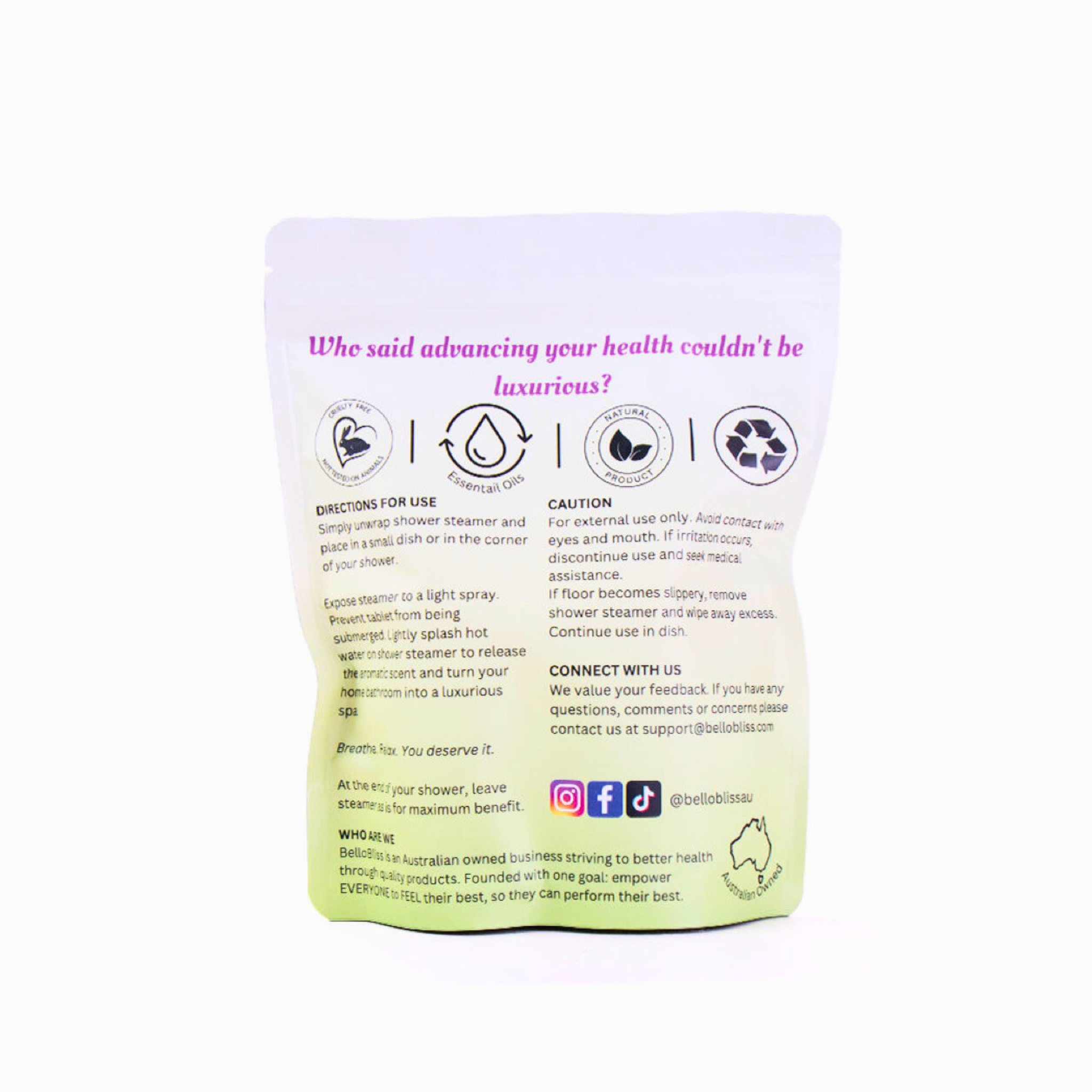 CLEANSE Shower Steamers