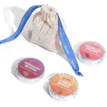 GET 3 <u>FREE</u> Mystery Shower Steamers + Pouch
